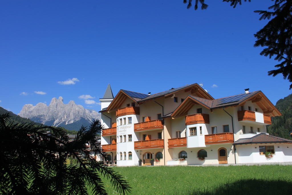 Hotel Garni Paradisi - Wellness & Spa Меццано Екстер'єр фото